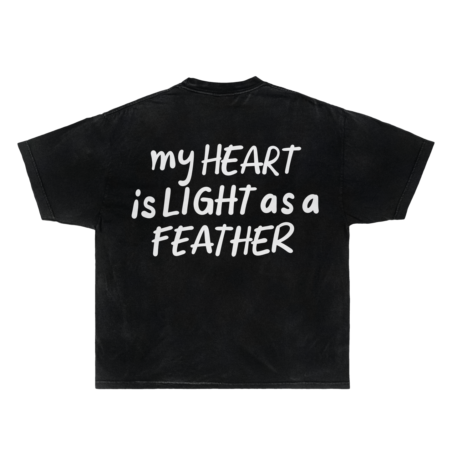 HeartfeatherEqual- sneaker T-shirt