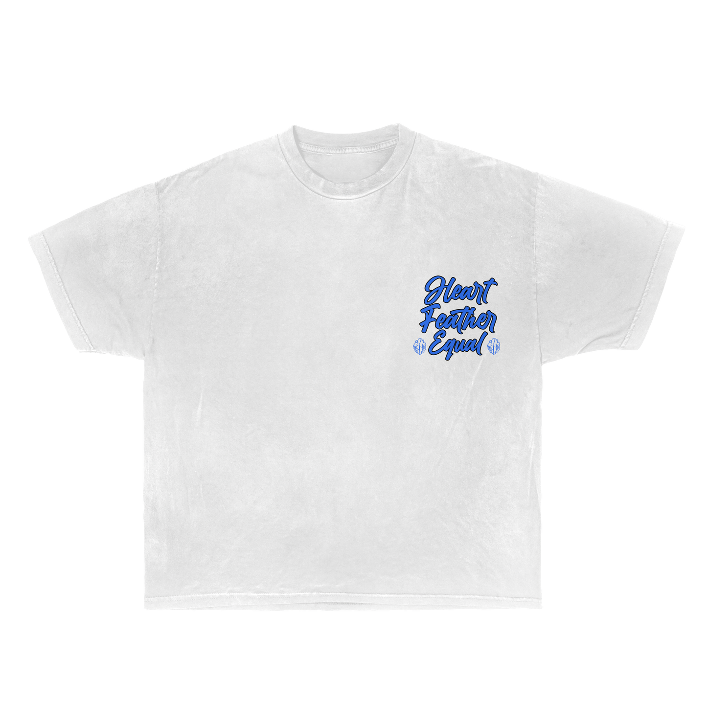 HeartfeatherEqual White š¤ Tshirt