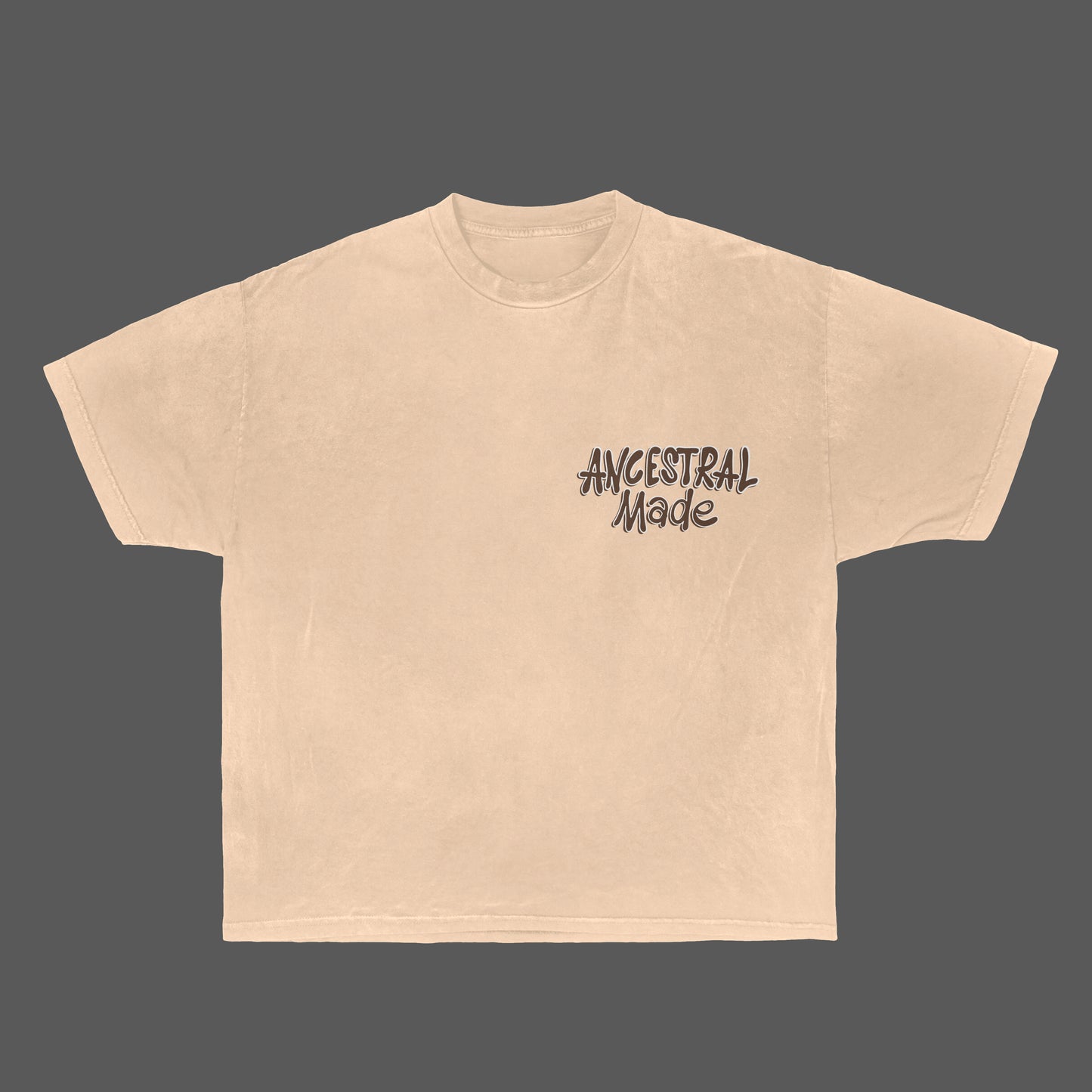 Upgrade your wardrobe with the Ancestral Made Cream 🍦 T-shirt today!