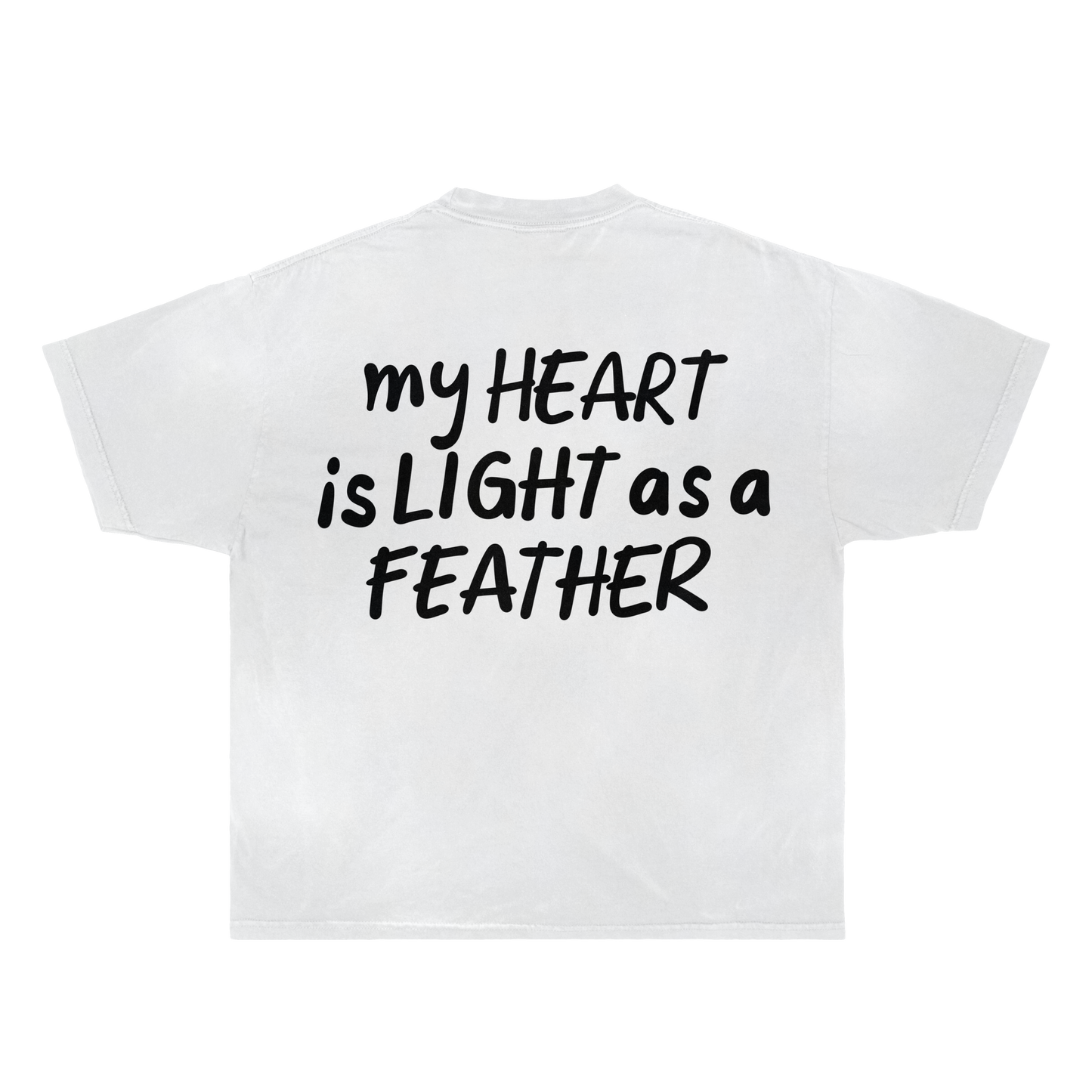 HeartfeatherEqual- sneaker T-shirt