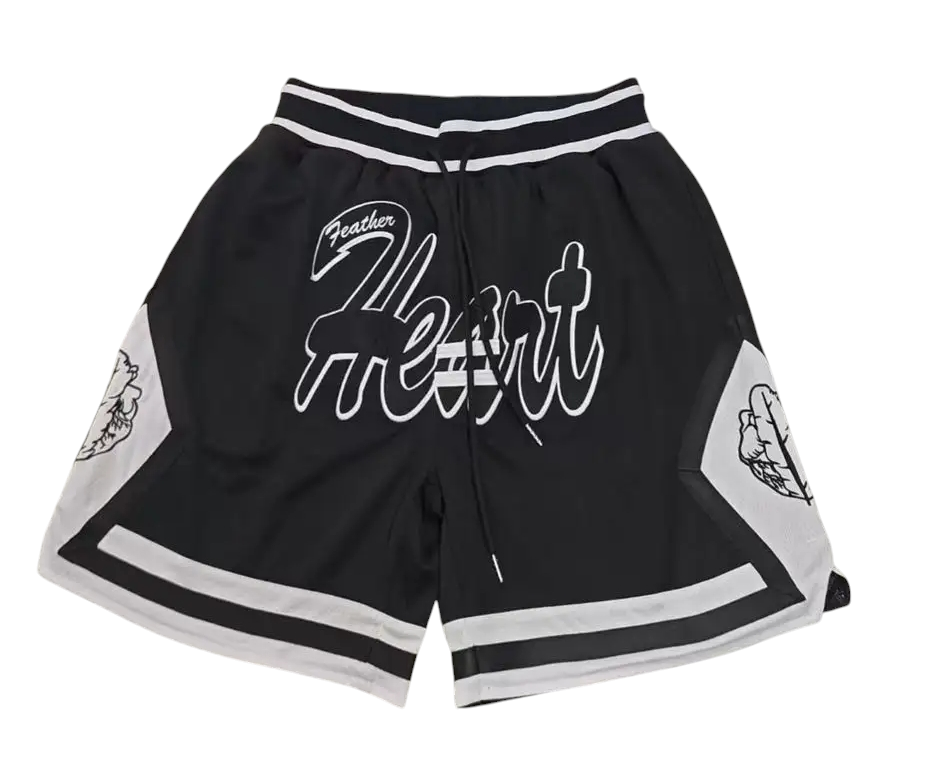 HeartfeatherEqual basketball shorts