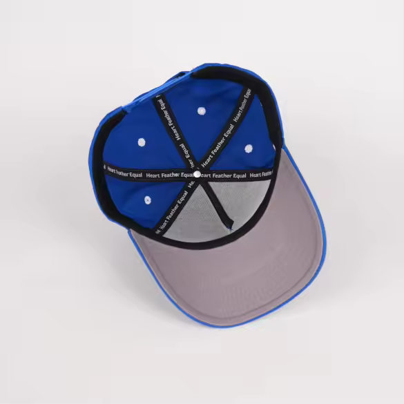 HeartfeatherEqual blue 💙 LOGO A-Frame snap back