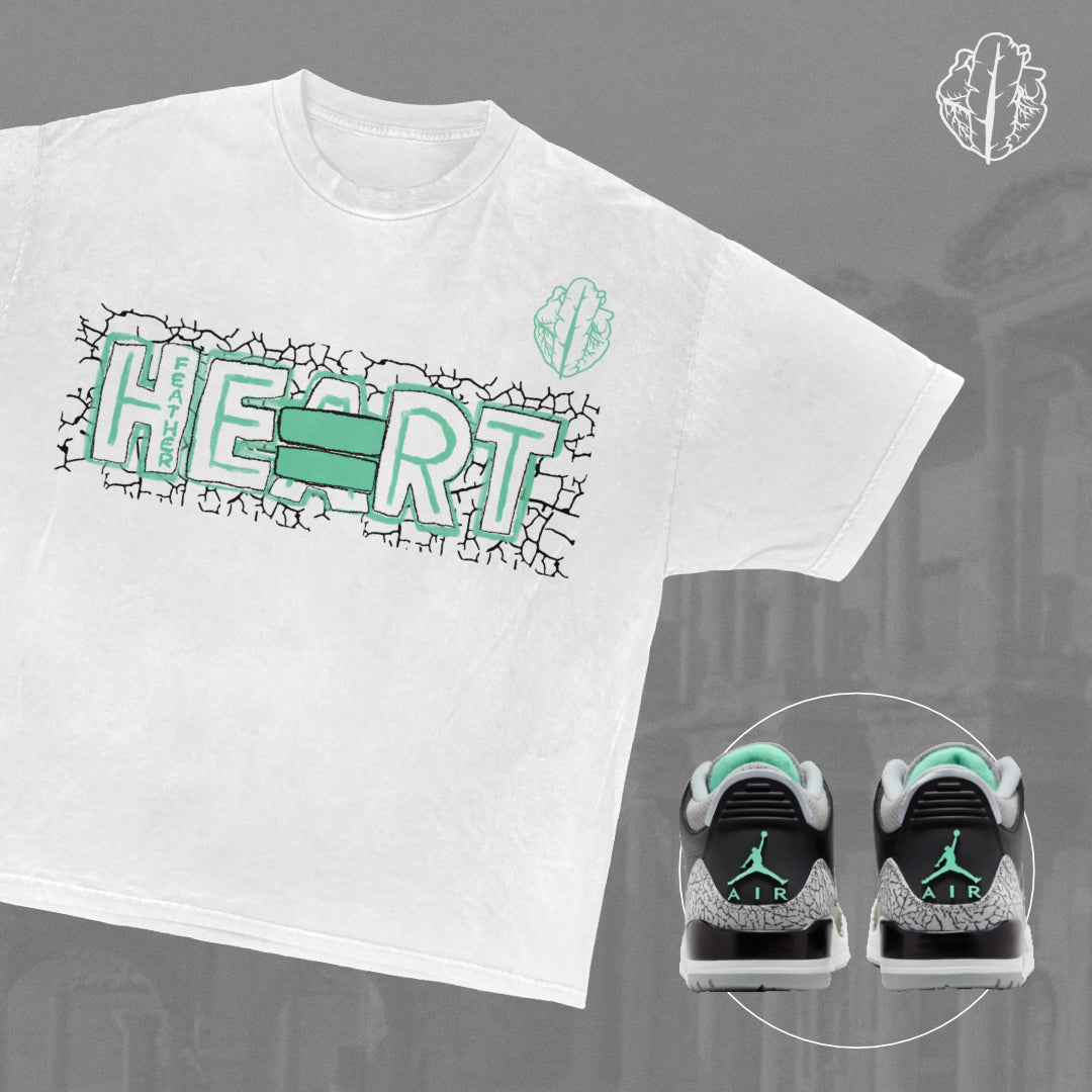 HEARTFEATHEREQUAL SNEAKER T-SHIRT