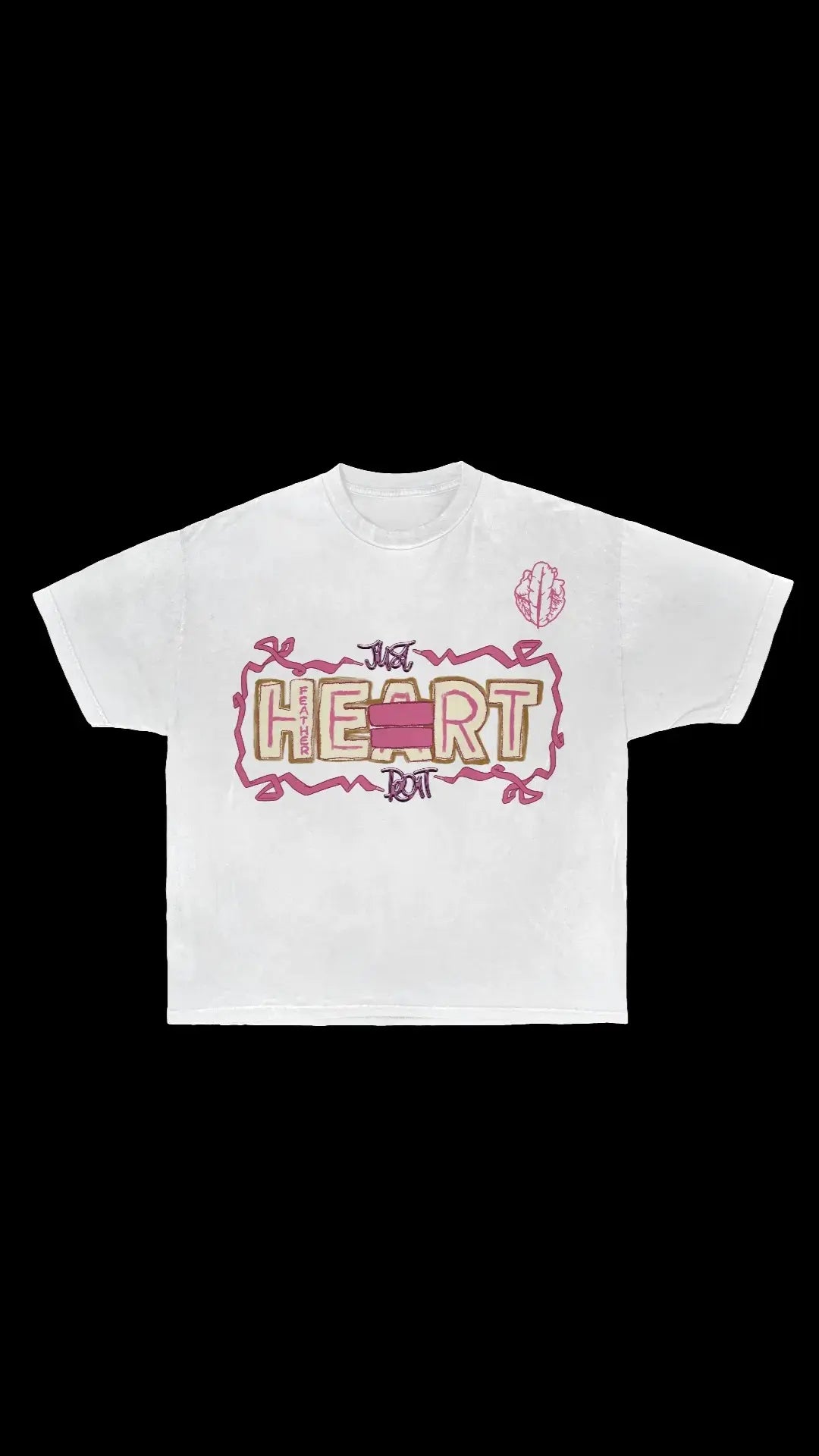 HeartfeatherEqual-SNEAKER T-SHIRT 🩷