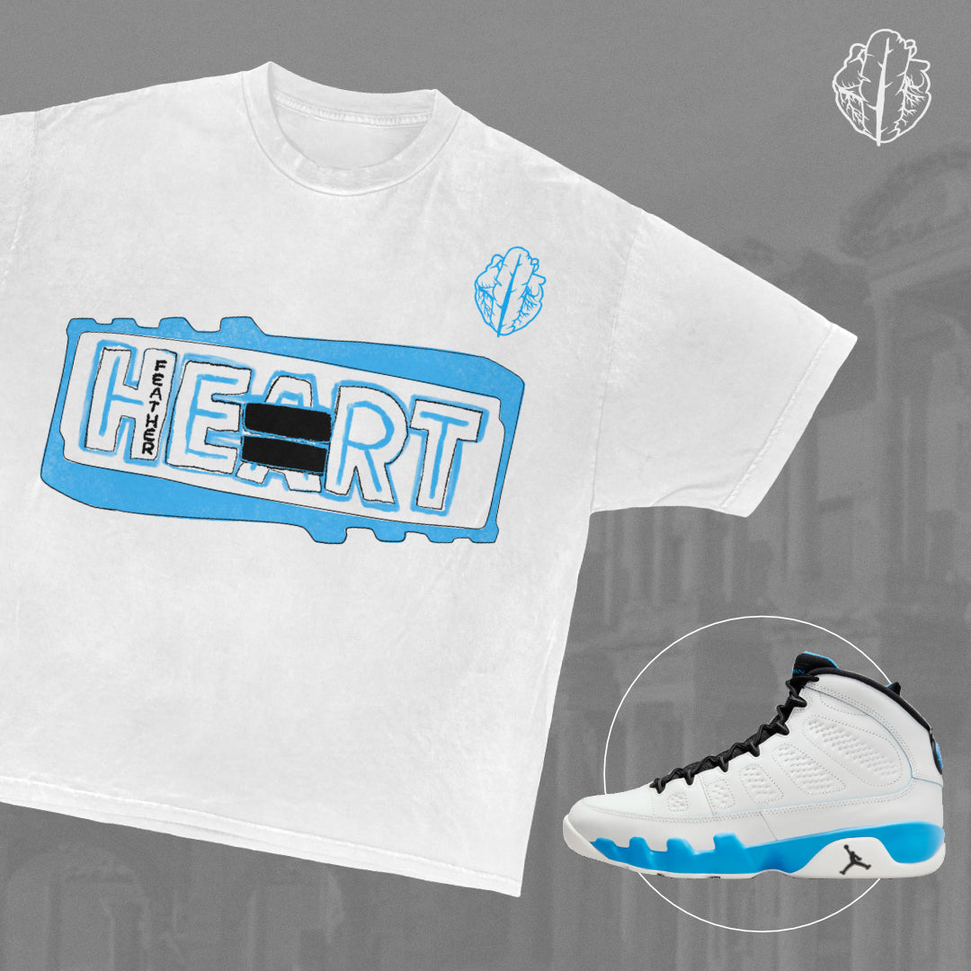 HeartfeatherEqual- sneaker T-shirt